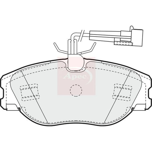Apec Front Brake Pad Set PAD945