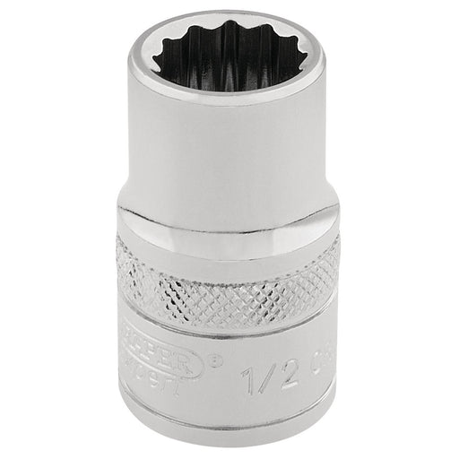 Draper HI-TORQ 12 Point Socket, 3/8" Sq. Dr., 1/2" 49387 Draper - Dynamic Drive