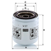 MANN-FILTER Service Kit with Air & Oil Filters fits Aebi Tt 1990 on