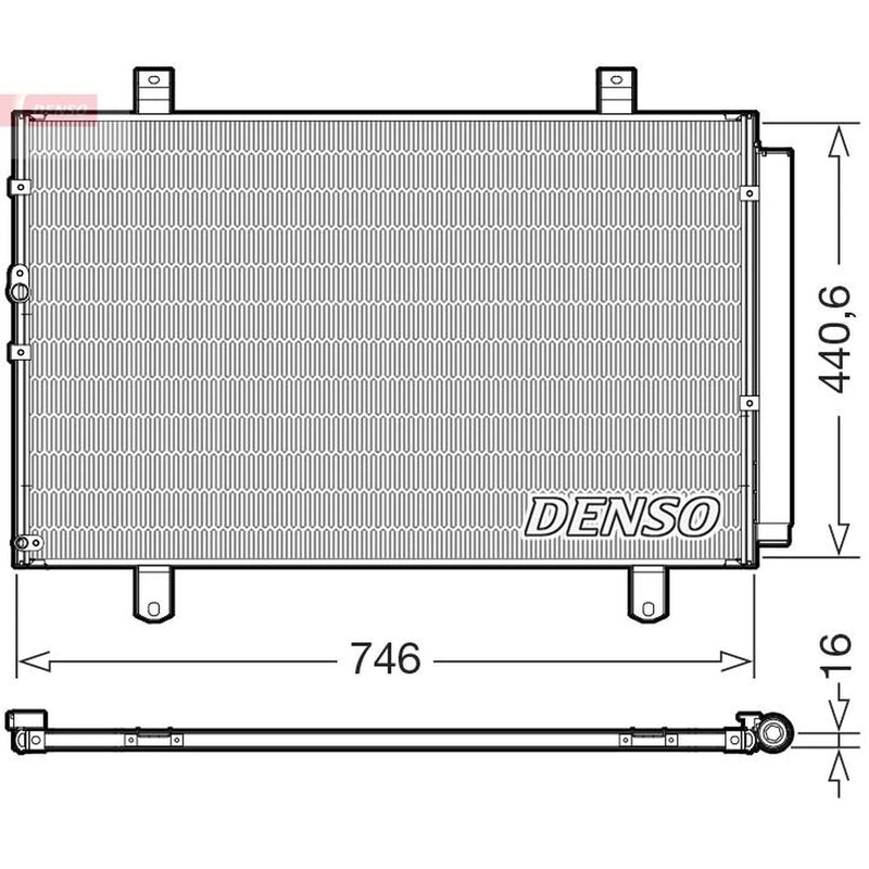 Denso Air Conditioning Condenser