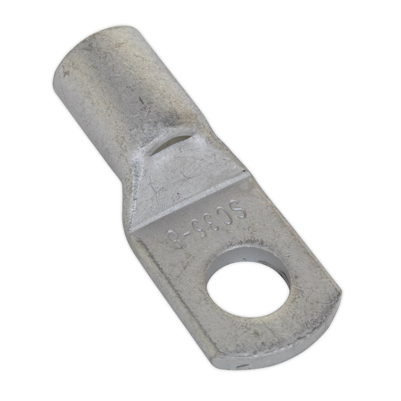 Sealey Copper Lug Terminal 35mmï x 8mm Pack of 10 LT358 Sealey - Dynamic Drive