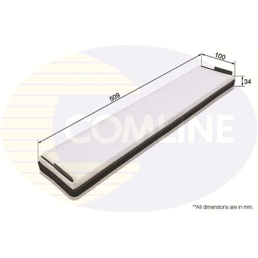 Comline Cabin Air Filter (Pollen Filter) fits Ford Cougar 1998-2001 2.0 2.5