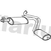 Klarius Box With Tail Pipe Rear fits Citroën Relay I 2000-2002 2.8