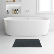 Bath Mat 80 X 50Cm Grey 632502 Rayen - Dynamic Drive