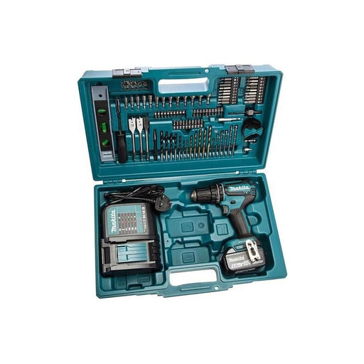 Makita DHP485STX5 Brushless Combi Drill 18V 1 x 5.0Ah Li-ion + 101 Piece Bit Set Makita - NN4 Online