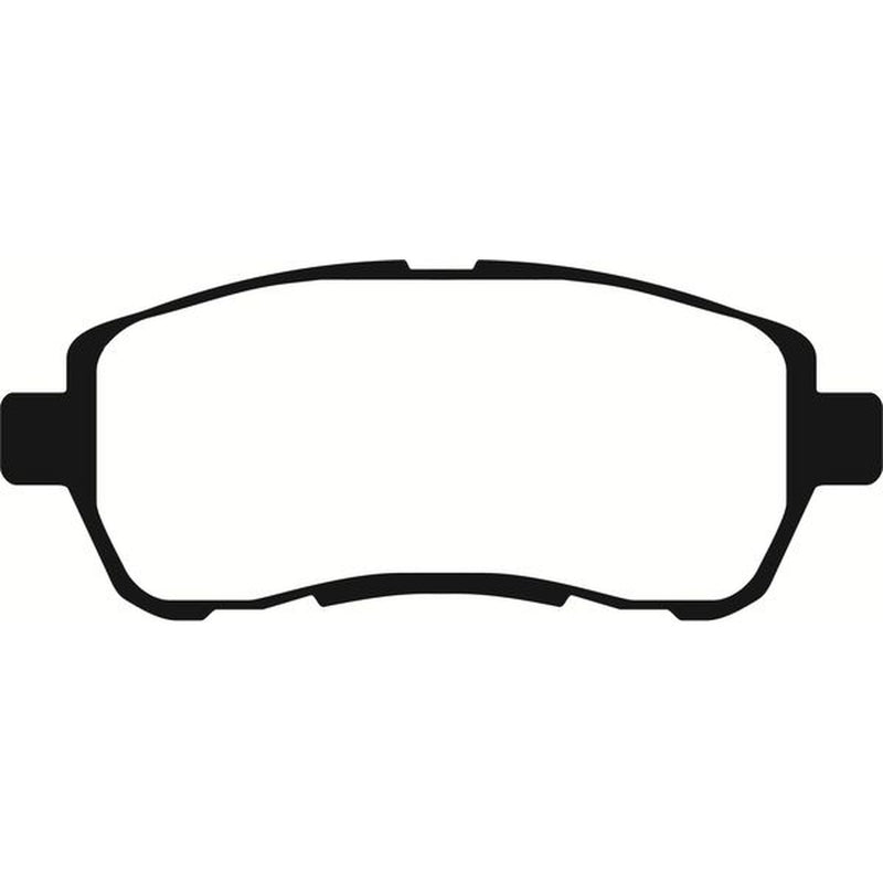 Abtex Front Brake Pad Set fits Ford Ka+ III 2016-2020 1.2 1.5