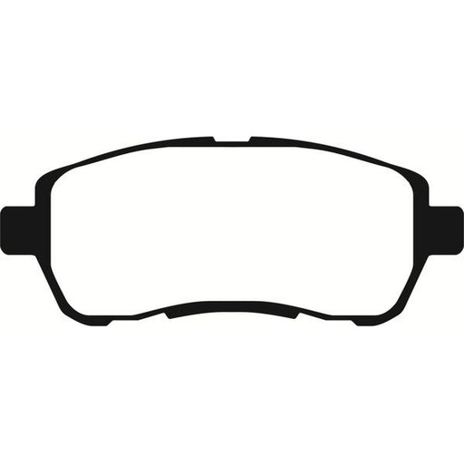 Abtex Front Brake Pad Set fits Ford Ka+ III 2016-2020 1.2 1.5