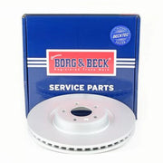 Borg & Beck Front & Rear Brake Discs & Pads fits Audi A6 C7 2010-2018