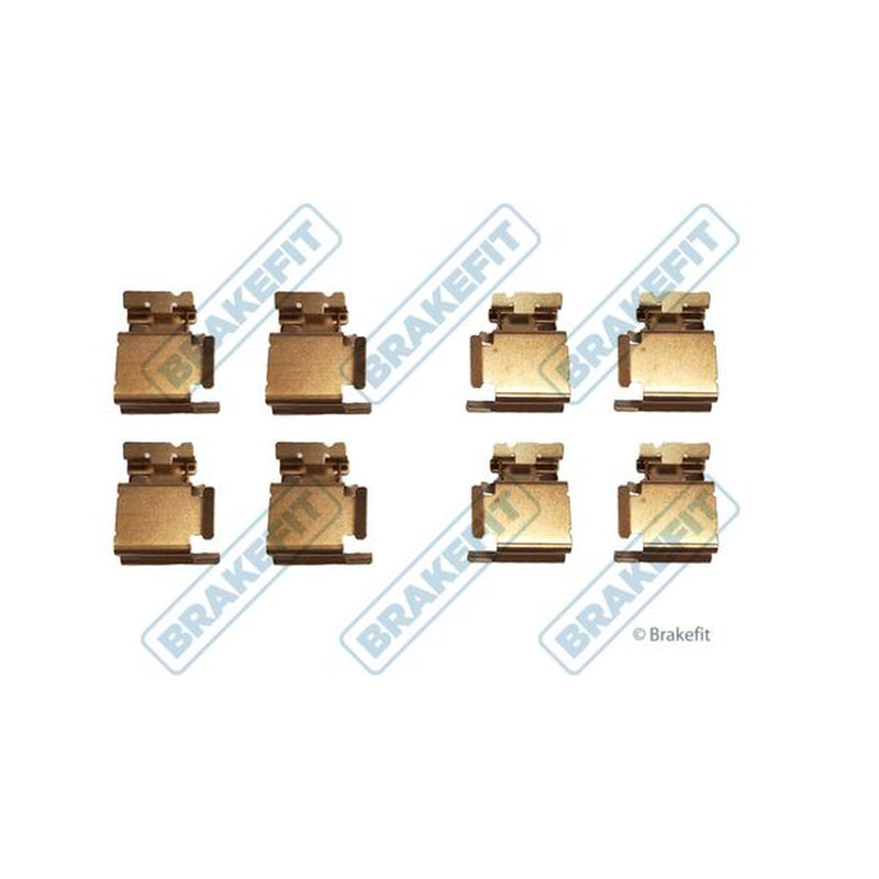 Apec Brake Pad Accessory Fitting Kit Rear fits Abarth Grande Punto 2007-2010 1.4