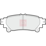 Apec Rear Brake Pad Set fits Lexus Gs 2012-2018