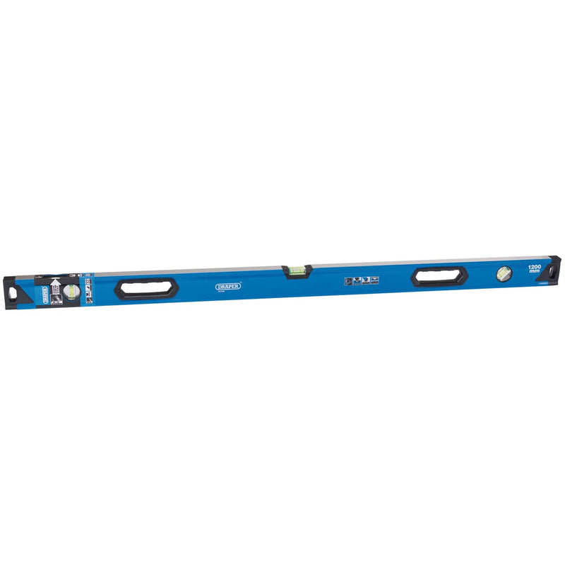 Draper Box Section Level with Side View Vial, 1200mm 75106 Draper - Dynamic Drive
