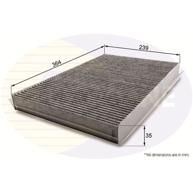 Comline Cabin Air Filter (Pollen Filter) fits Mercedes-Benz Sprinter 3,5-T