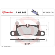 Brembo Front & Rear Pads fits Porsche Cayenne 2017-2024 3.0 4.0