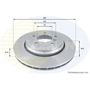 Comline Front & Rear Brake Discs & Pads fits BMW 3 1999-2007