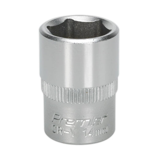 Sealey WallDrive Socket 14mm 3/8"Sq Drive S3814 Sealey - Dynamic Drive