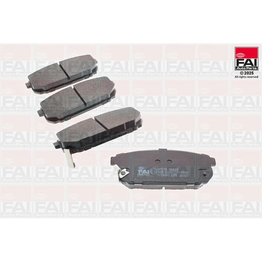 FAI Front & Rear Pads fits Kia Sorento I 2002-2011 2.4 2.5 3.3 3.5