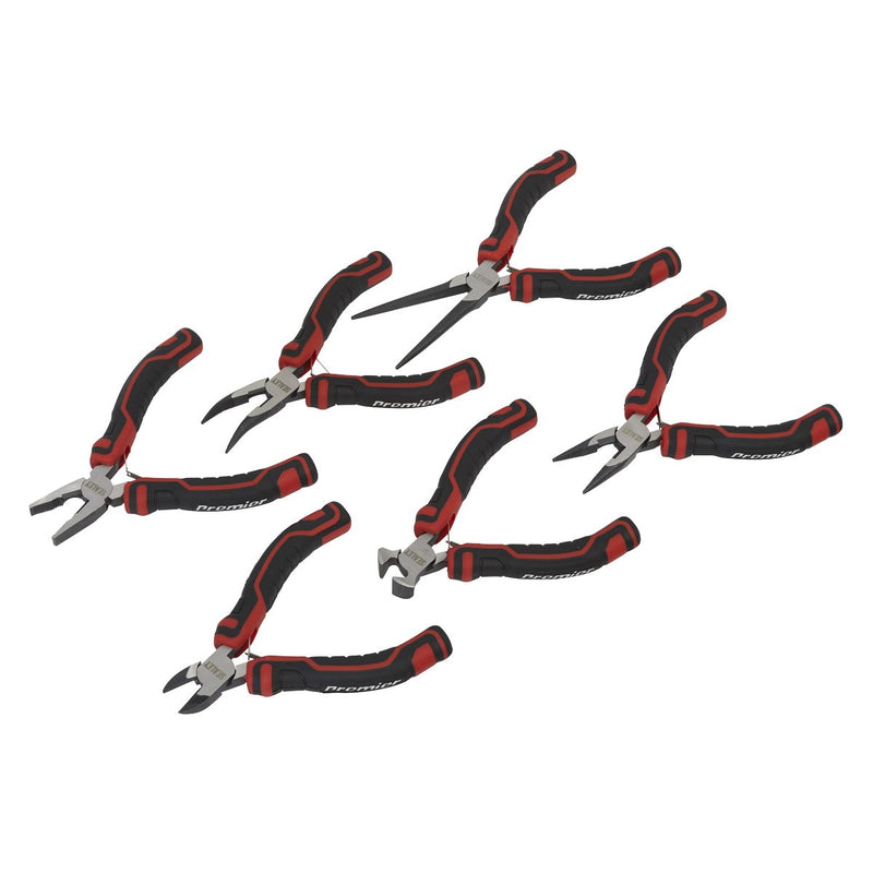 Sealey Mini Pliers Set 6pc AK8381 Sealey - Dynamic Drive