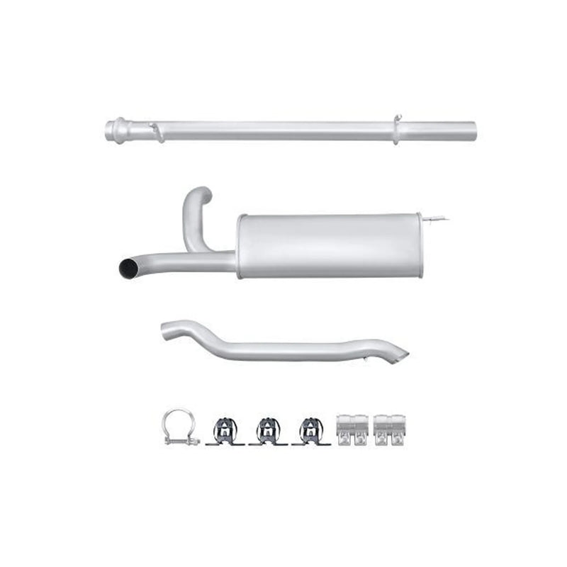 Hella End Silencer Rear fits Citroën C8 2006 on 2.0