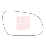 Apec Exterior Wing Mirror Glass Right fits VW Fox 2005-2011 1.2 1.4