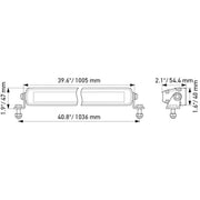 Hella Led Slim Lightbar 40INCH 1FJ 1FJ 358 176-321 1FJ 358 176-321