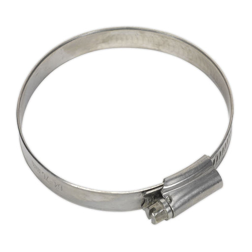 Sealey Hose Clip Stainless Steel64-76mm Pack of 10 SHCSS3 Sealey - Dynamic Drive