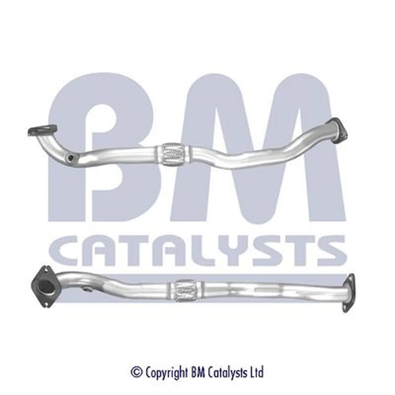 BM Catalysts Exhaust Pipe OD fits Fiat Bravo II 2007-2014 1.4