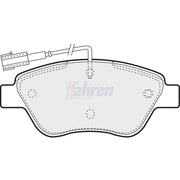 Fahren Front Brake Pad Set FBP3063