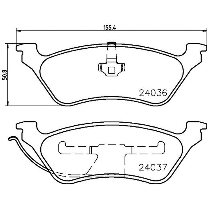 Mintex Rear Brake Solid Discs & Pads fits Chrysler Tacuma 1995-2001 2.4 2.5 3.8