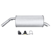 Hella End Silencer Rear fits Peugeot 207 2006-2013 1.6