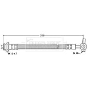 Borg & Beck Brake Hydraulic Hose Line outer BBH7508