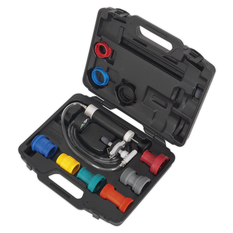 Sealey Cooling System & Cap Testing Kit VS0031 Sealey - Dynamic Drive