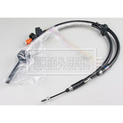 Borg & Beck Handbrake Cable Right Rear BKB6027