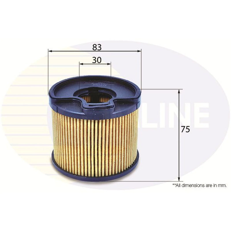 Comline Fuel Filter Element fits Citroën Berlingo / Berlingo First 1999-2005 2.0