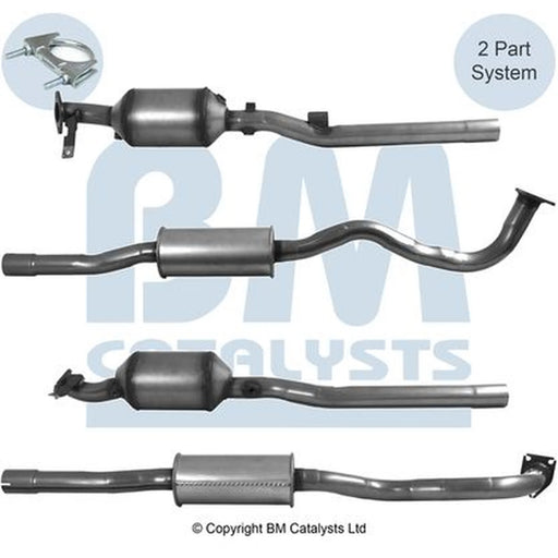 BM Catalysts Homologated Diesel Cat & Dpf fits Mitsubishi Outlander II 2006-2012