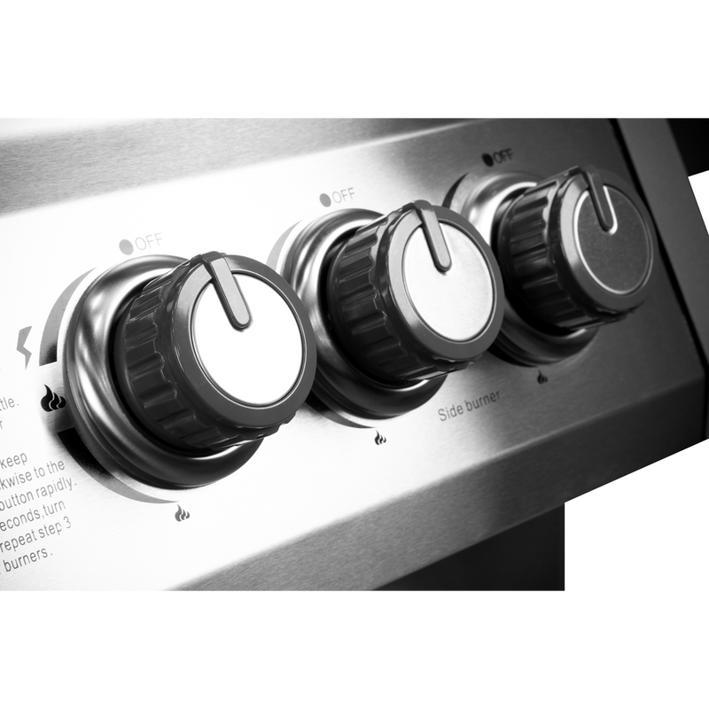 Dellonda 4+1 Burner Deluxe Gas BBQ Dellonda  - Dynamic Drive