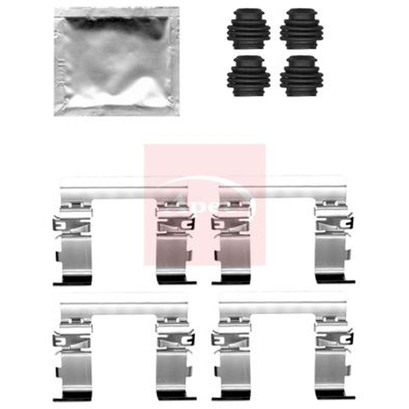 Apec Brake Pad Accessory Fitting Kit Front fits Kia Sportage V 2021 on 1.6
