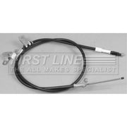 First Line Handbrake Cable Left Rear fits Toyota Corolla 2002-2007 2.0