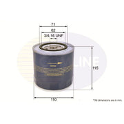 Comline Service Kit with Air, Oil & Cabin Filters fits Volvo V70 1999-2007 2.5