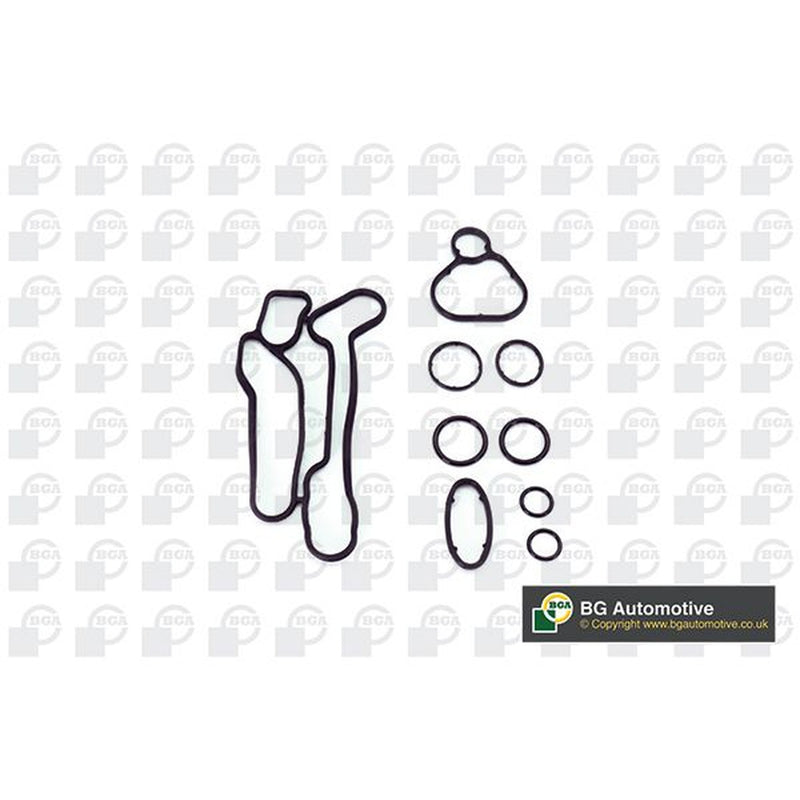 BGA Oil Cooler Gasket Set fits Alfa Romeo 159 2005-2011 1.8