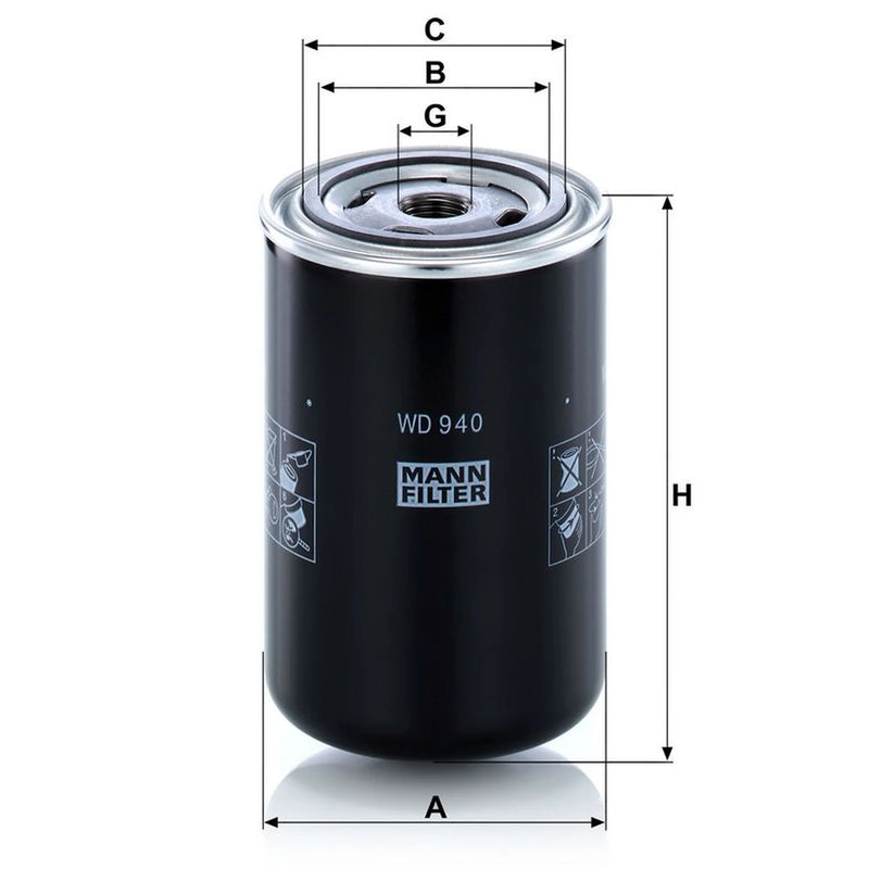 MANN-FILTER Engine Oil Filter