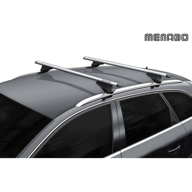 Aluminium Locking Roof Rack Cross Bars fits Kia Sorento 2015-2017 III Menabo  - Dynamic Drive