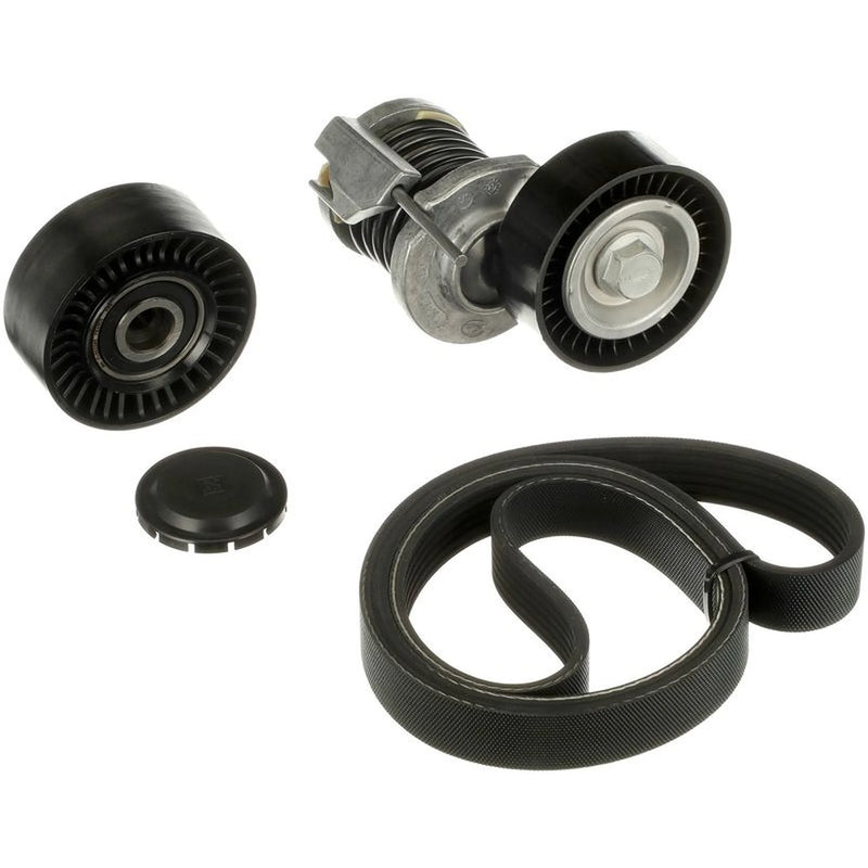Gates V-Ribbed Belt Set fits VW Amarok 2010-2022 2.0