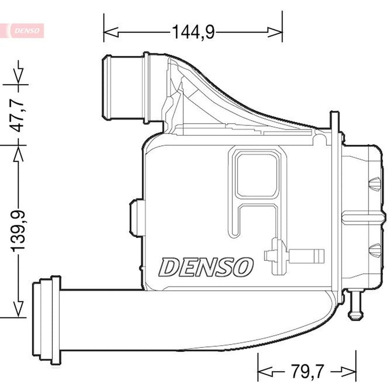 Denso Intercooler (Charge Air Cooler) fits Iveco Daily V 2011-2014