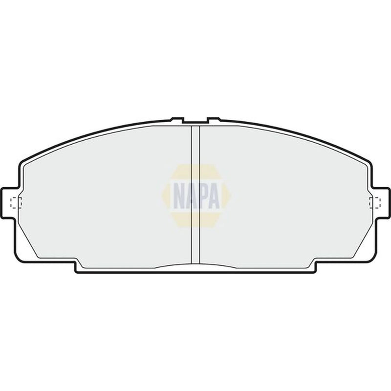 NAPA Front Brake Pad Set fits Toyota Granvia 1995-2002 2.7 3.0 3.4
