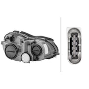 Hella Headlight Headlamp W5W Left fits Mercedes-Benz Clk 2002-2010