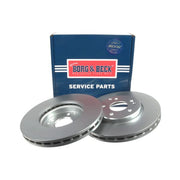 Borg & Beck Front & Rear Brake Discs & Pads fits Mercedes-Benz E-Class T-Model