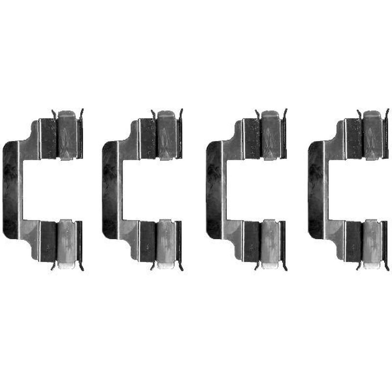 Mintex Brake Pad Accessory Fitting Kit Front fits Lancia Thesis 2006-2009 2.4