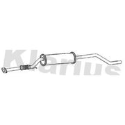 Klarius Box With Centre Pipe Centre fits Fiat 500L 2012 on 1.4
