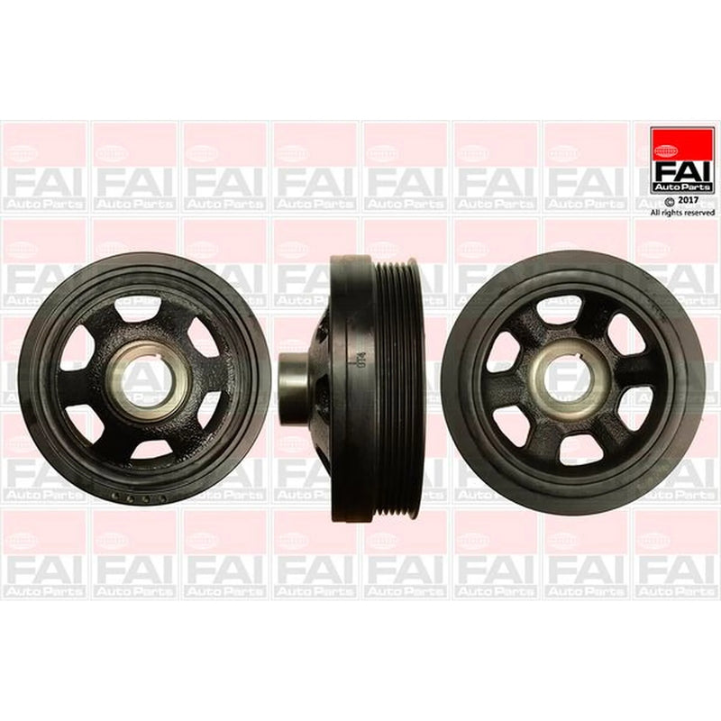 FAI Crank Shaft Belt Pulley fits Mercedes-Benz C-Class 1997-2008