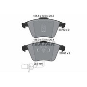 Textar Front Brake Pad Set 2376201
